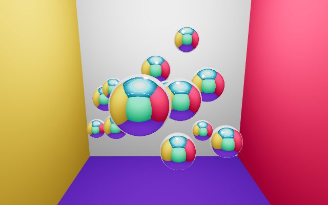 Preview of the Chrome balls demo