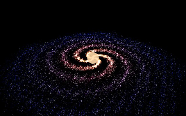 Preview of the Spiral galaxy demo