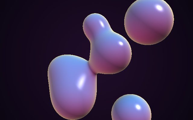 Preview of the Metaballs demo