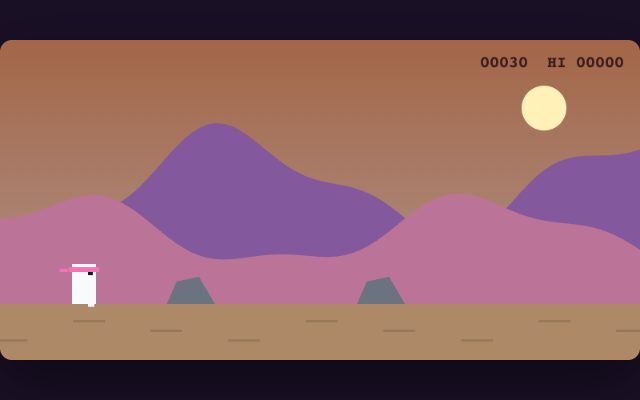 Preview of the Dune runner demo