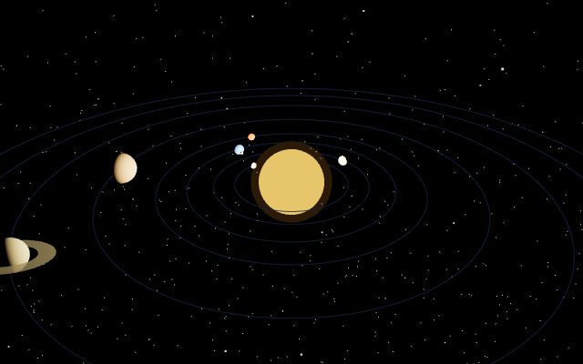 Preview of the Solar system demo