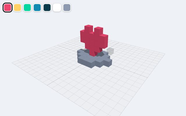 Preview of the Voxel painter demo