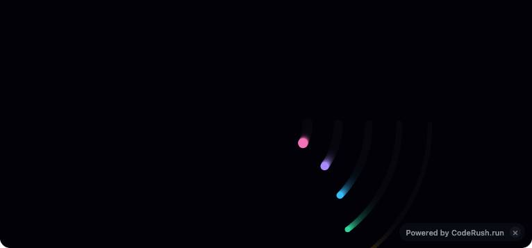 Preview of the Animated canvas template