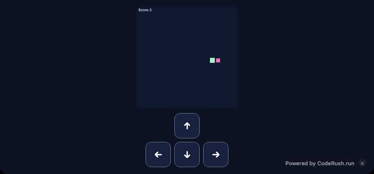 Preview of the Snake template